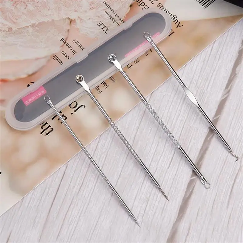 Ultra-Precise Pimple Tweezers Set - Pro Acne and Blackhead Removal Tool -for Effective Face Care and Skin Purification