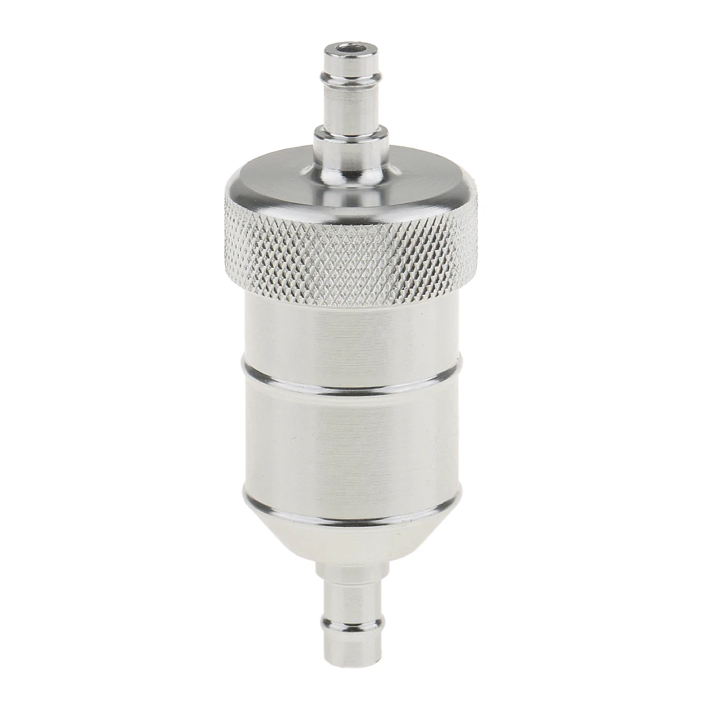 Durable Inline Fuel Gas Filter Universal Motorcycle Petrol Filter Small Mesh Filter for 6mm Carburetor