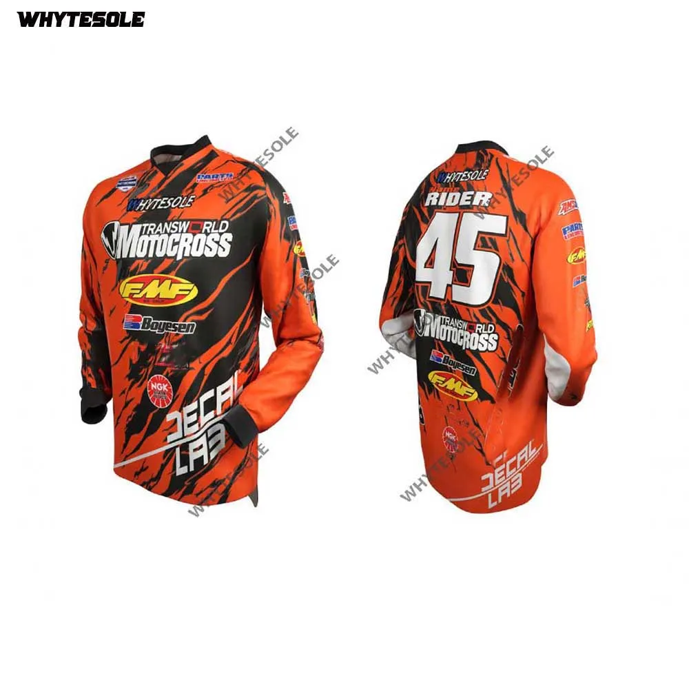 2023 Custom Moto MTB Motocross Jersey Enduro Maillot Ciclismo Downhill Motorcycle Bike Jersey BMX DH Cycling Bicycle Jersey view 5