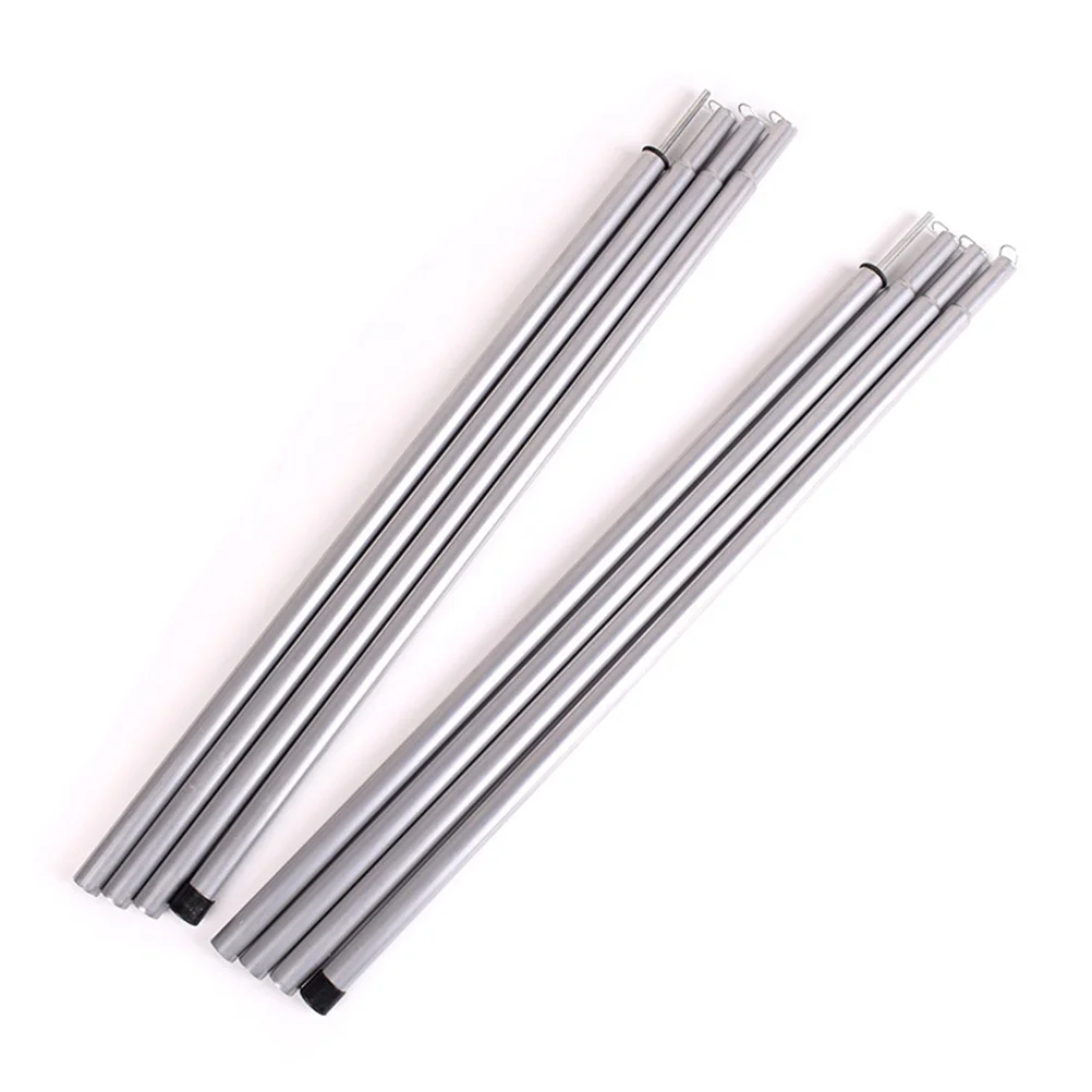

2pcs 2m Outdoor Tent Pole Rod Tent Bar Rod Tent Building Supporting Rod Pole Awning Frames Kit for Hiking Camping