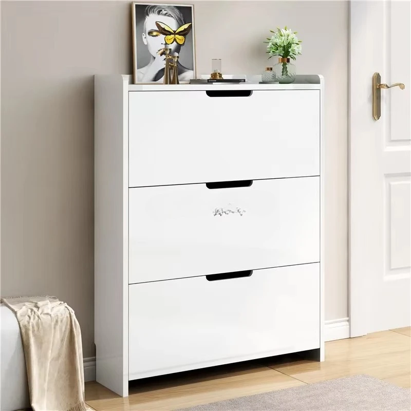 New ultra-thin shoe cabinet, household tipping bucket, entrance cabinet, integrated storage shoe rackSSS