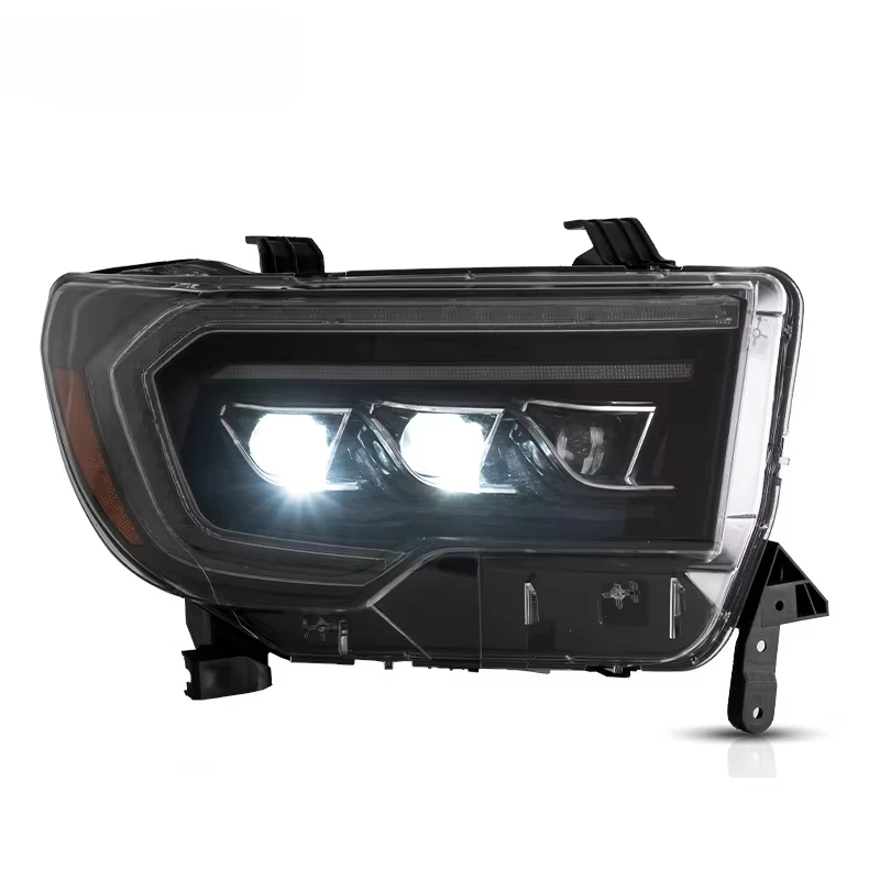 Factory Start-up Animation DRL 2007-2013 Tundra Headlight Full LED 2008-2018 Headlights for Toyota Sequoia