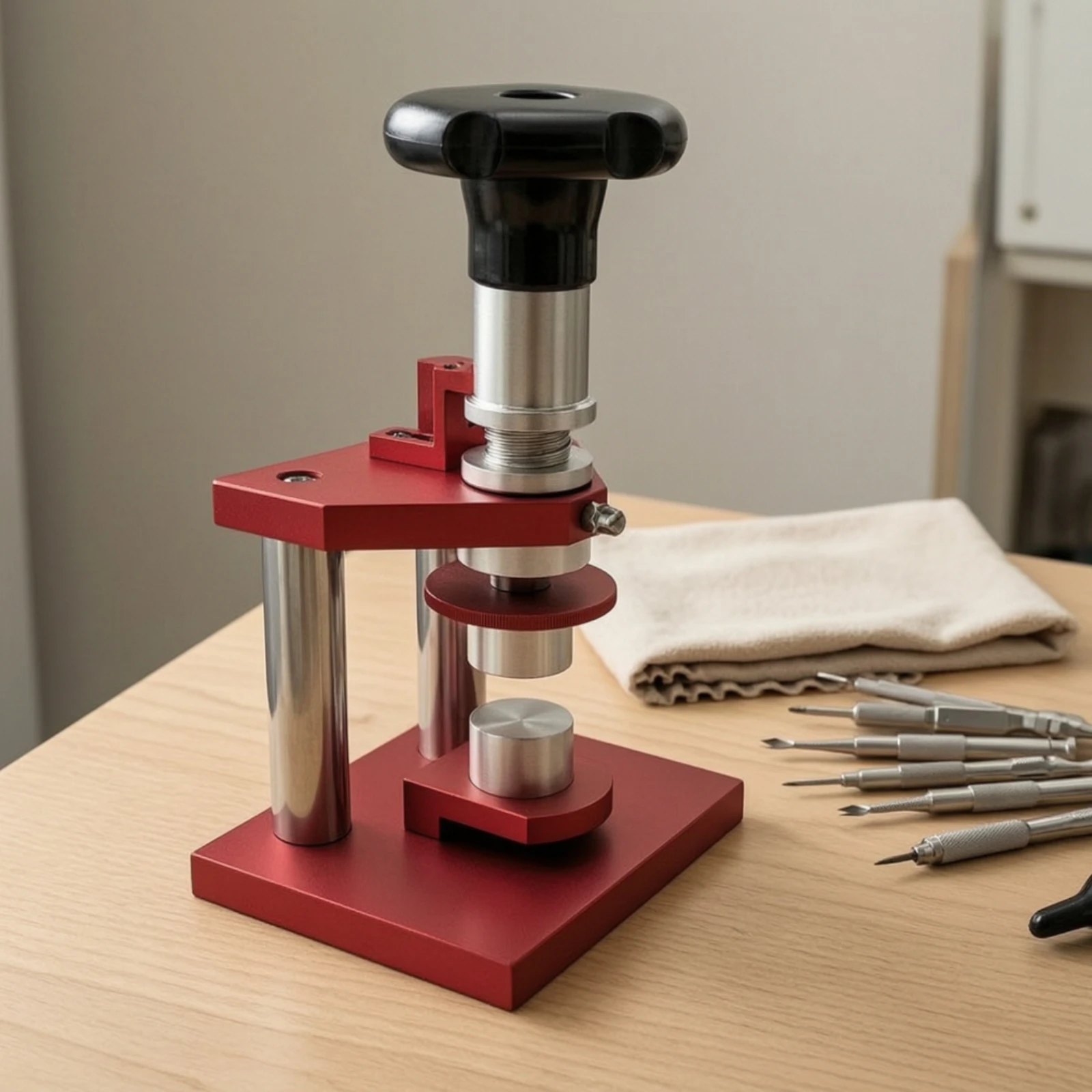 Workshop Tools Bench - Herramienta profesional para presionar la tapa