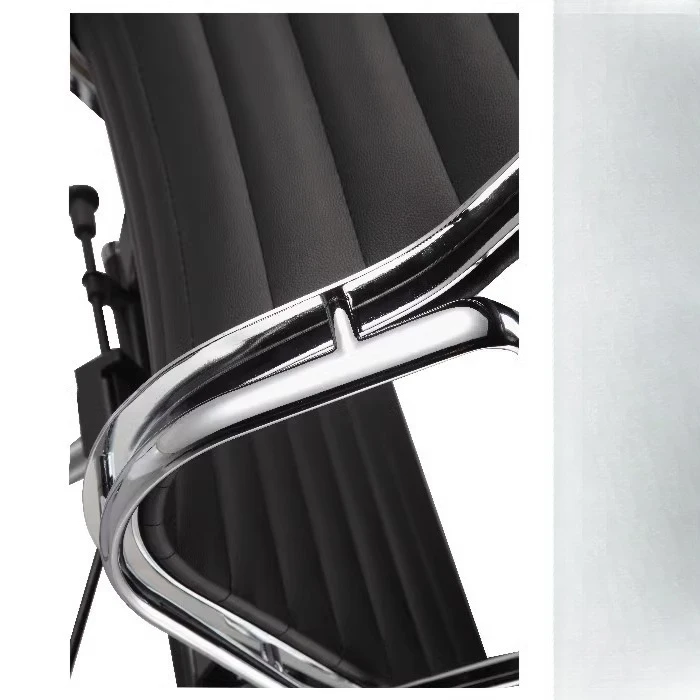 Office Boss Cowhide Computer Conference Staff Swivel Negotiation Front Desk Reception Leather Chair