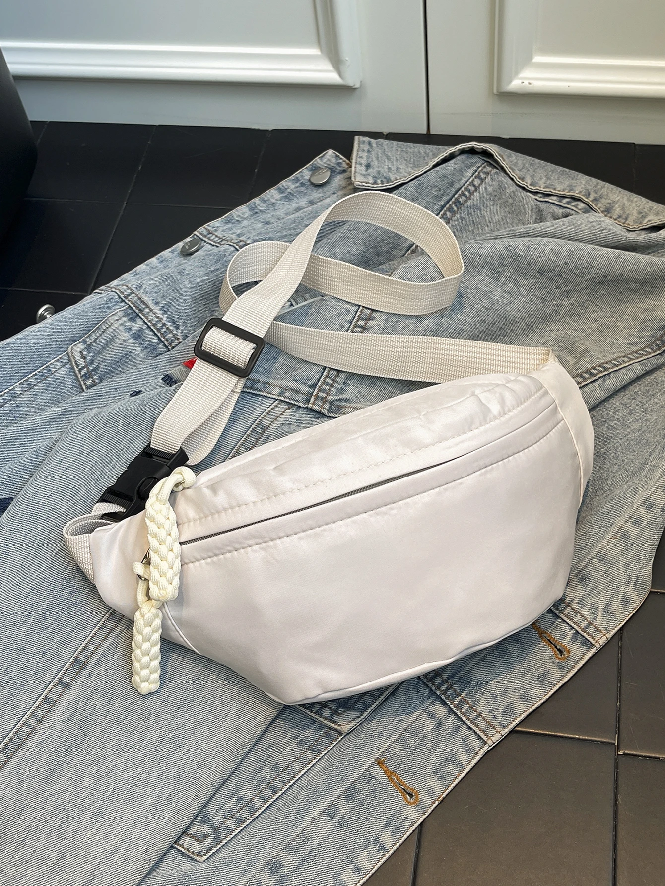 Fashion Fanny Pack Crossbody Bag Waist Bag Shoulder Bag Women's Casual Sling Purse For Outdoor Sports Sport Pockets Belt Bag