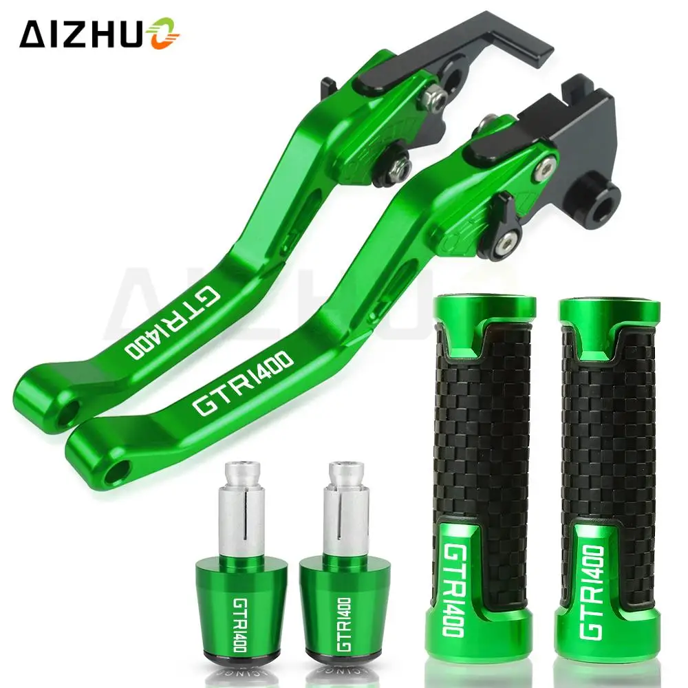 

Motorcycle Adjustable Brake Clutch Lever Handle Grips Ends For KAWASAKI GTR1400 GTR 1400 GTR-1400 CONCOUR 2007-2016 2015 2014