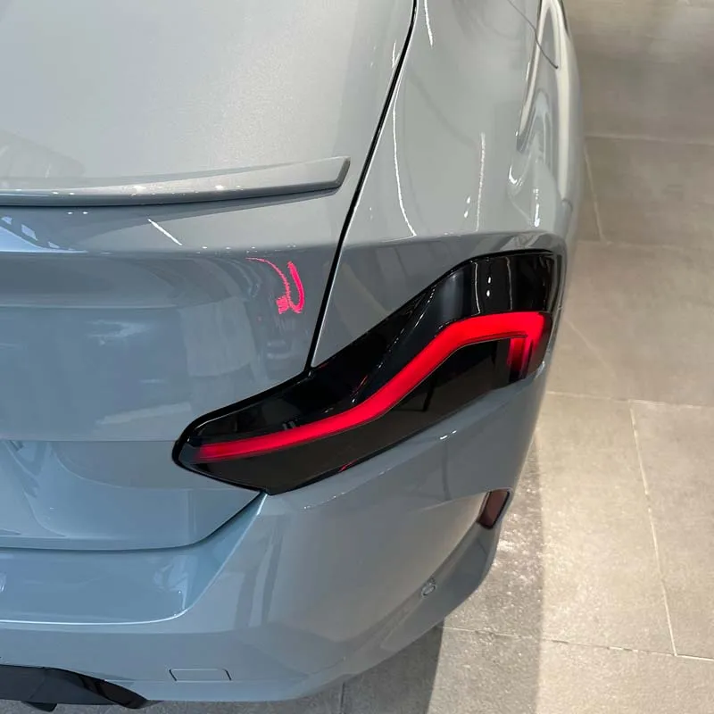 For BMW 2 Series G42 M2 M240iG87 2022+ ABS Car Tail Light Cover Brake Light Wide Indicator Protective Cover Car Accessories