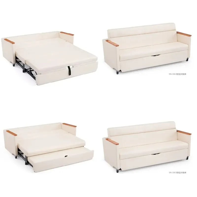Multifunctional  folding strong metal frame sofa bed with reasonable price