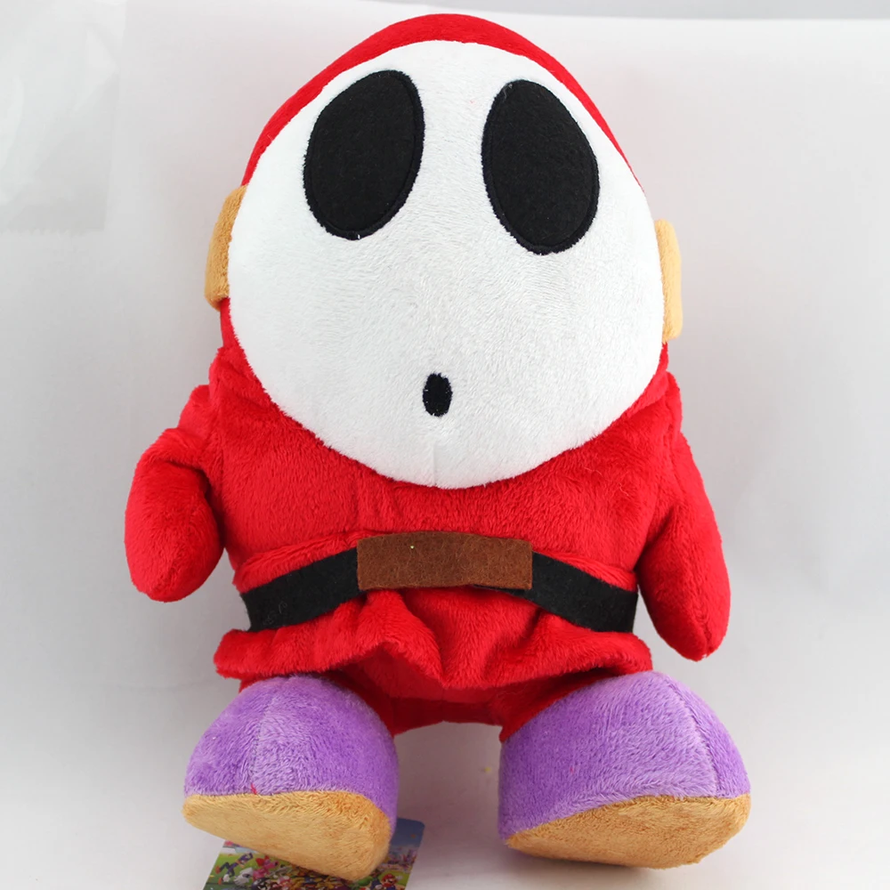 

Super Mario Bros. 3D World Red Shy Guy Ghost 6inches Plush Toy , Nintendo Cartoon Switch Game Doll Odyssey Stuffed Animal Home