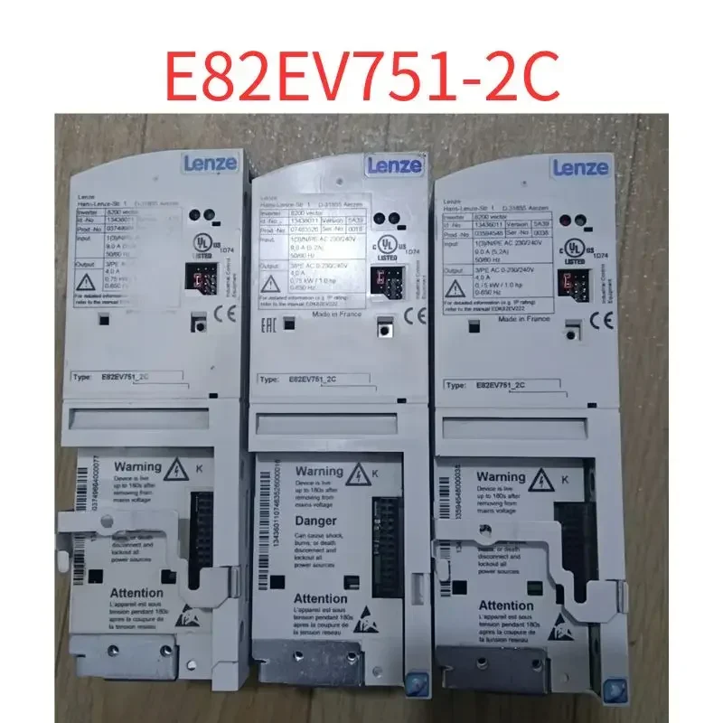 D'occasion E82EV751-2C Sicile 0.75KW 220V Test OK