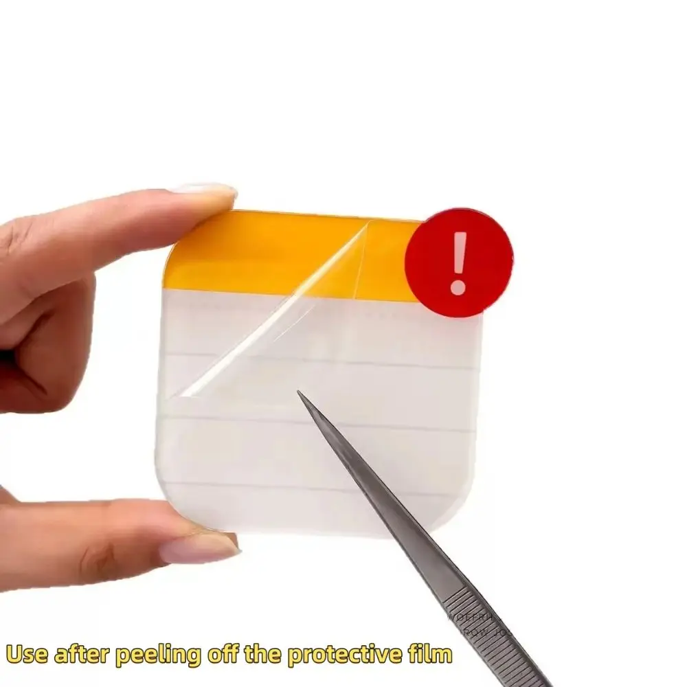 Fridge Memo Magnet Magnetic Memo Board Erasable Magnetic Backing Dry Erase Note Board Marker Pen Included Reusable