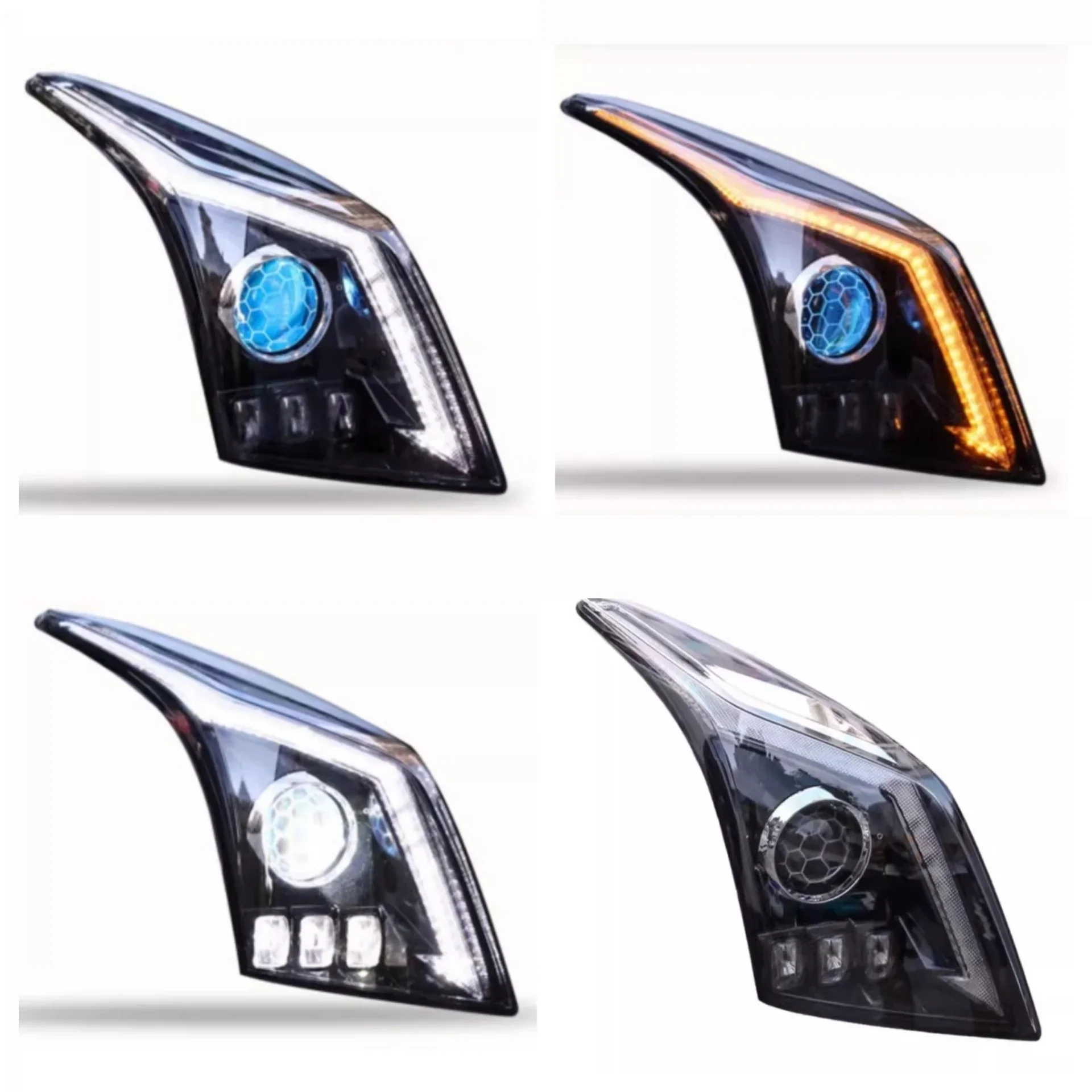 

Светодиодная передняя фара в сборе для Cadillac ATSL 13-19 Convert GRT, дневные ходовые огни, указатель поворота, автомобильные аксессуары