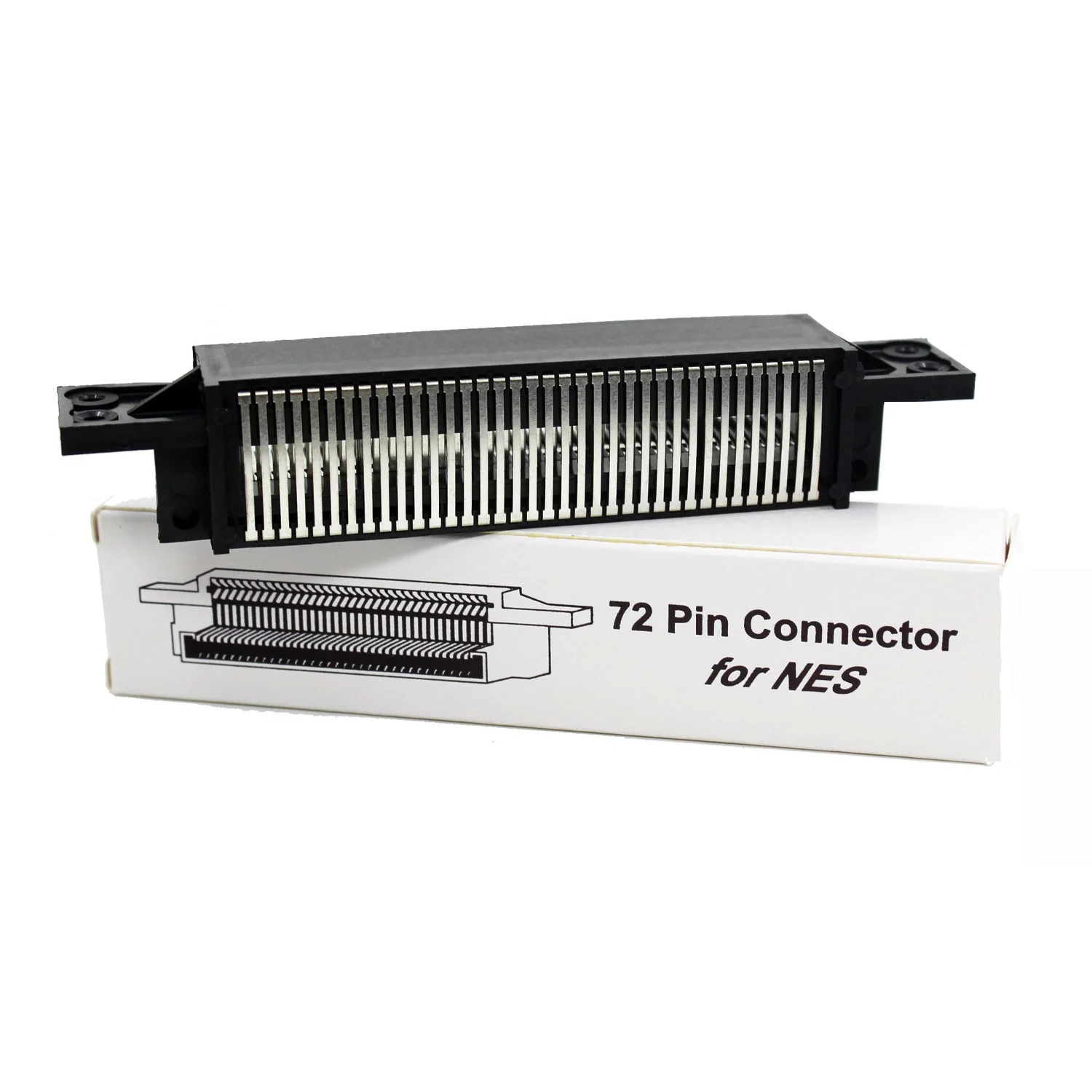 50pcs for NES 72 Pin Replacement Repair Parts Game Cartridge Slot Connector