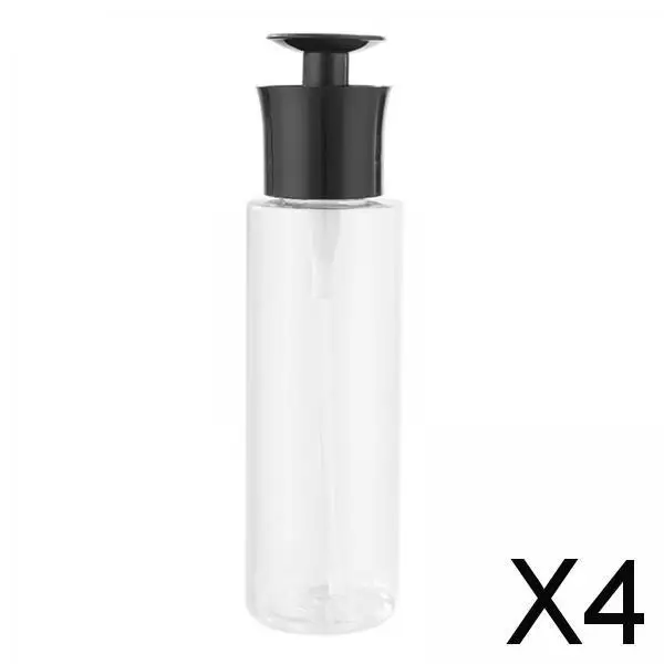 2-6pack Airless Pump Bottle Press Travel Bottles for Essential Oil