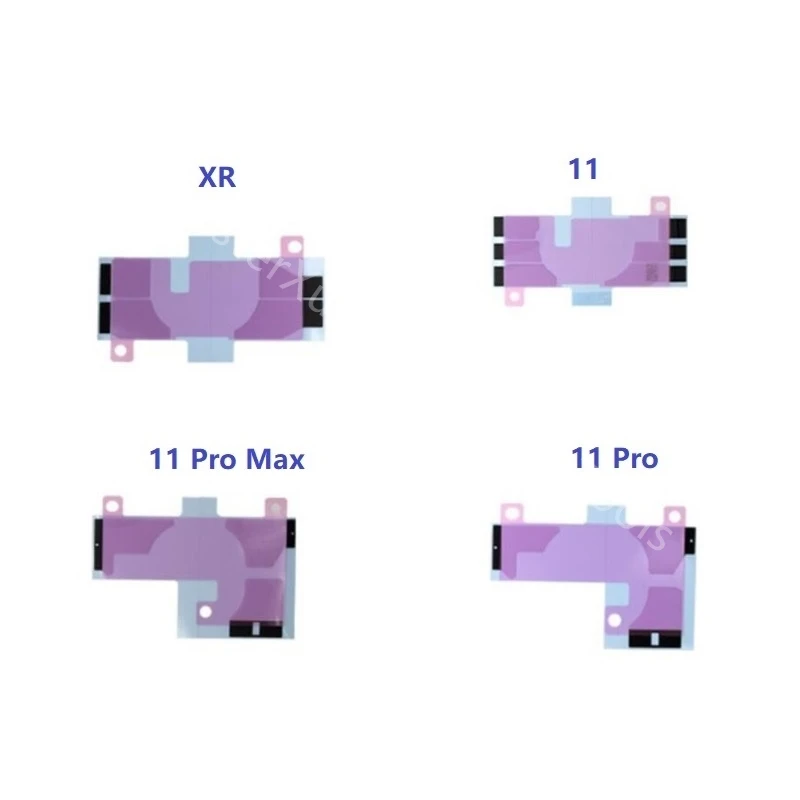 10PCS Orginal Parts Battery Adhesive Sticker Assembly Tape for iPhone 6 7 8 8P X XS XSM 11 12 13 mini Pro Max Replacement Flex