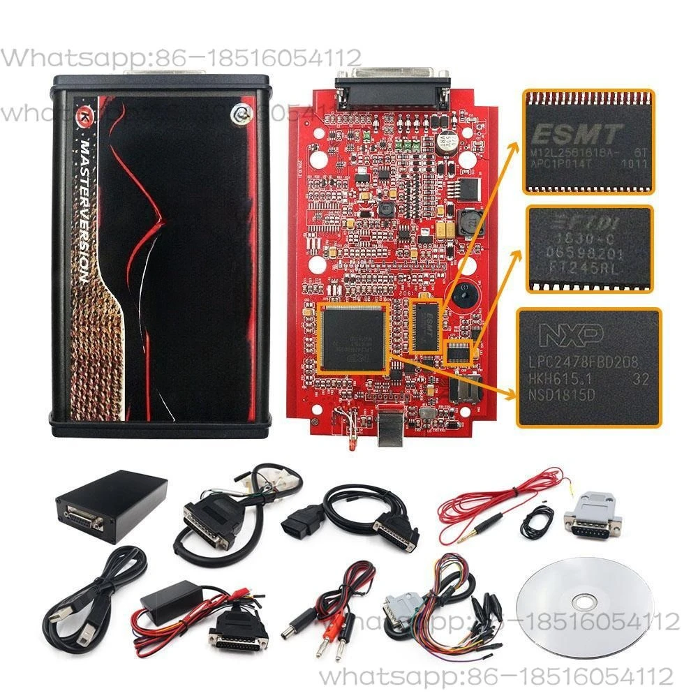 

KESS V2 European Edition, Red PCB for V5.017 KSuite V2.8 Automotive Detector Diagnostics