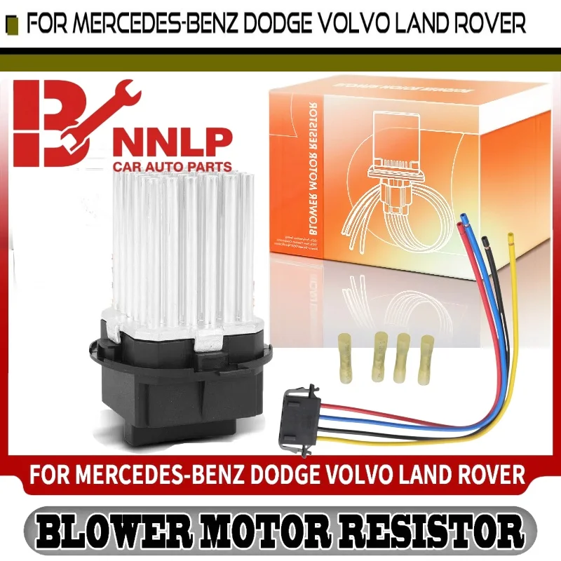 

HVAC Blower Motor Resistor for Dodge Sprinter 2500 Mercedes-Benz W204 C300 Mini 68012613AA, 2048707710, 351321491, A2048707710