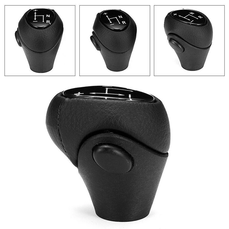 1x Car Automatic Gear Shift Knob For Smart City-Coupe 450 1998-04 For ForTwo Cabrio Coupe 451 2007-2019 450 2004 2005 2006 2007