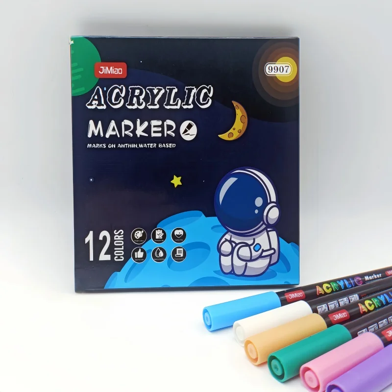 

12 цветов/24 цвета/36 цветов художественный акриловый маркер ручка-краска граффити живопись ручка для ногтей ручная роспись «сделай сам»