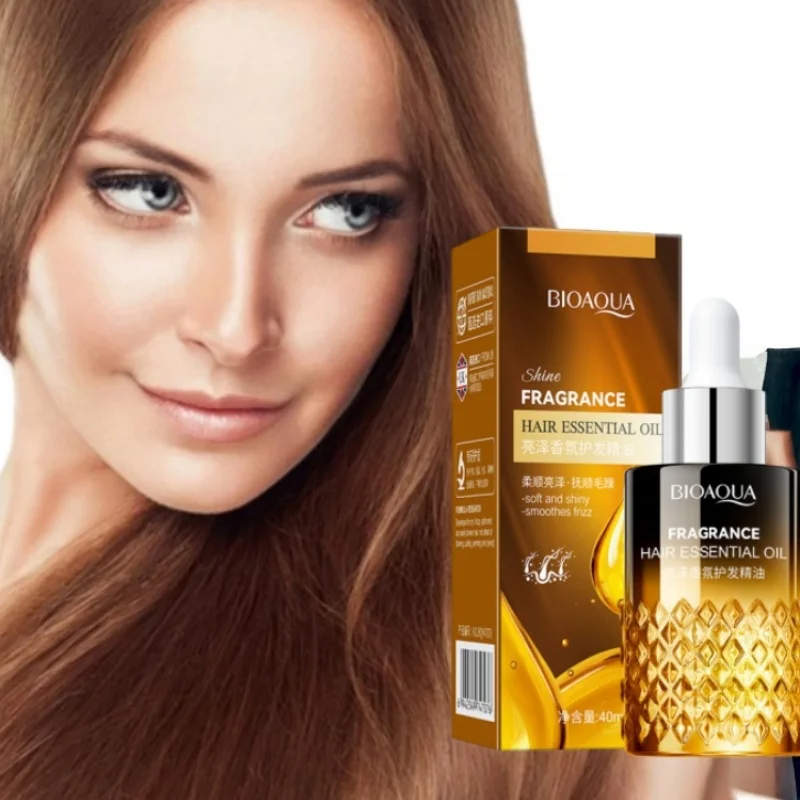 

40ml of Glossy Fragrance Hair Care Essential Oil, with a Refreshing Texture, Deeply Nourishes and Moisturizes Hair, Improves Dryness and Frizz