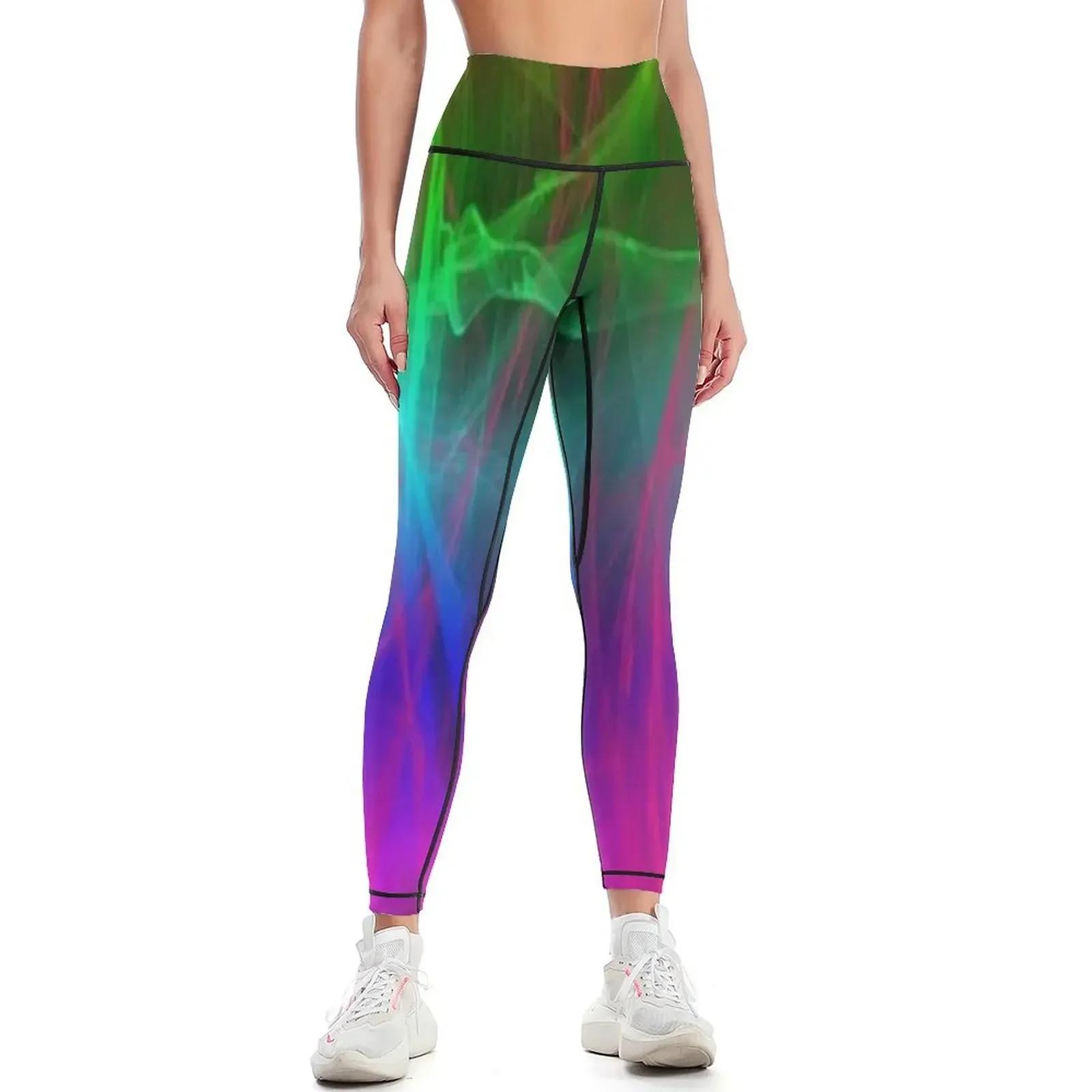 

Abstract Leggings Tight fitting woman sports shirts gym Fitness woman Women's fitness Womens Leggings