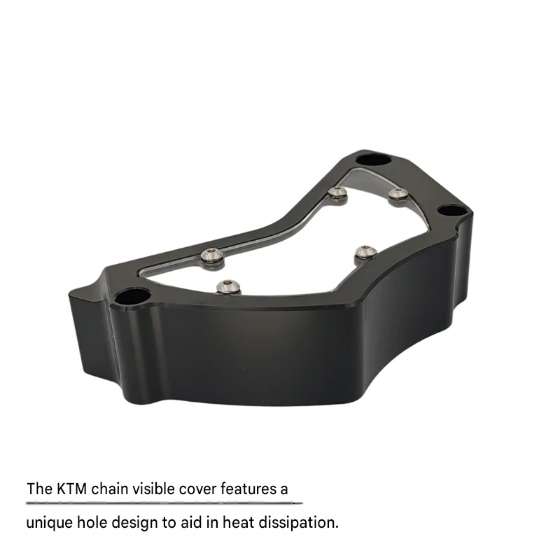 For KTM 790/890 DUKE/790/890 ADV, accessory chain protection cover, small fly cover, engine transparent cover view 3