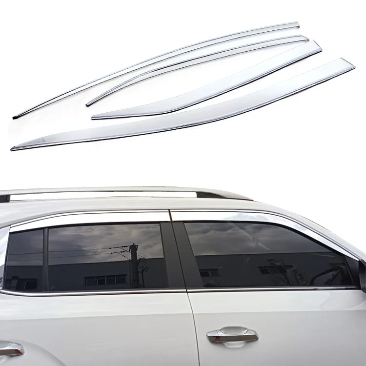 

Electroplated weather shield suitable for Hyundai IX35 2018-2021 car exterior modification window rain eyebrow accessories