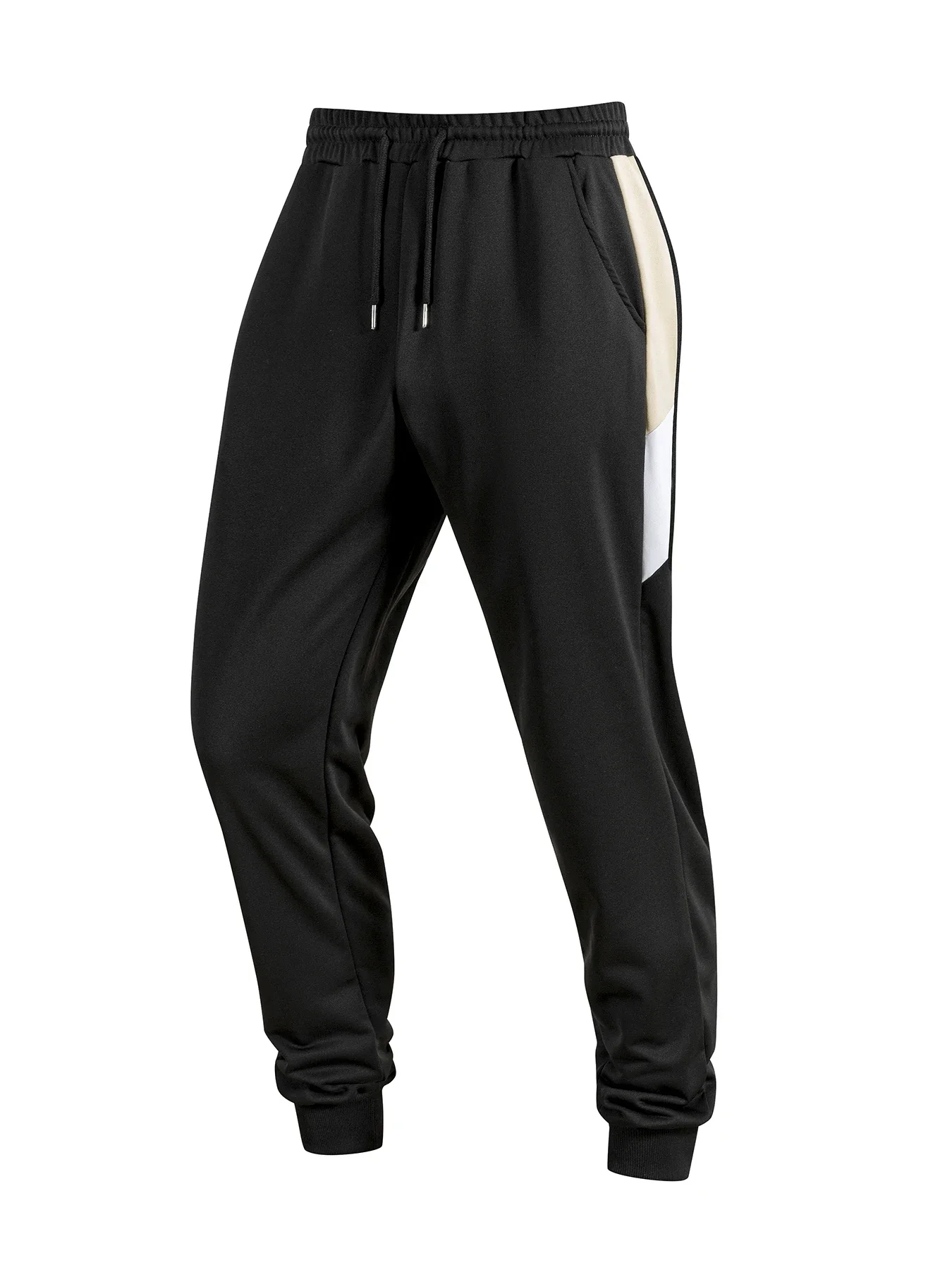 Men Men Tapered Jogger Pants Color Block Side Stripe Track Trousers Elastic Drawstring Waist Athletic Casual Streetwear Pants - Aliexpress Deal