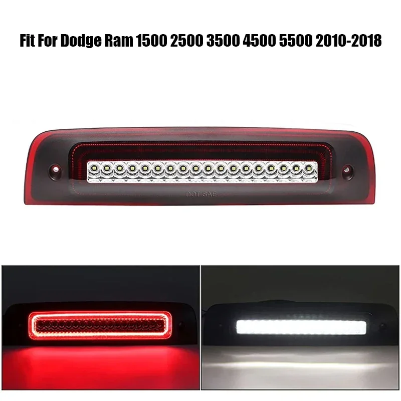 LED High Mount Bremslicht Für Dodge Ram 1500 2500 3500 4500 5500 2002-2018 LED Ring Lichtleiter high Mount Die Dritte Bremse Lampe