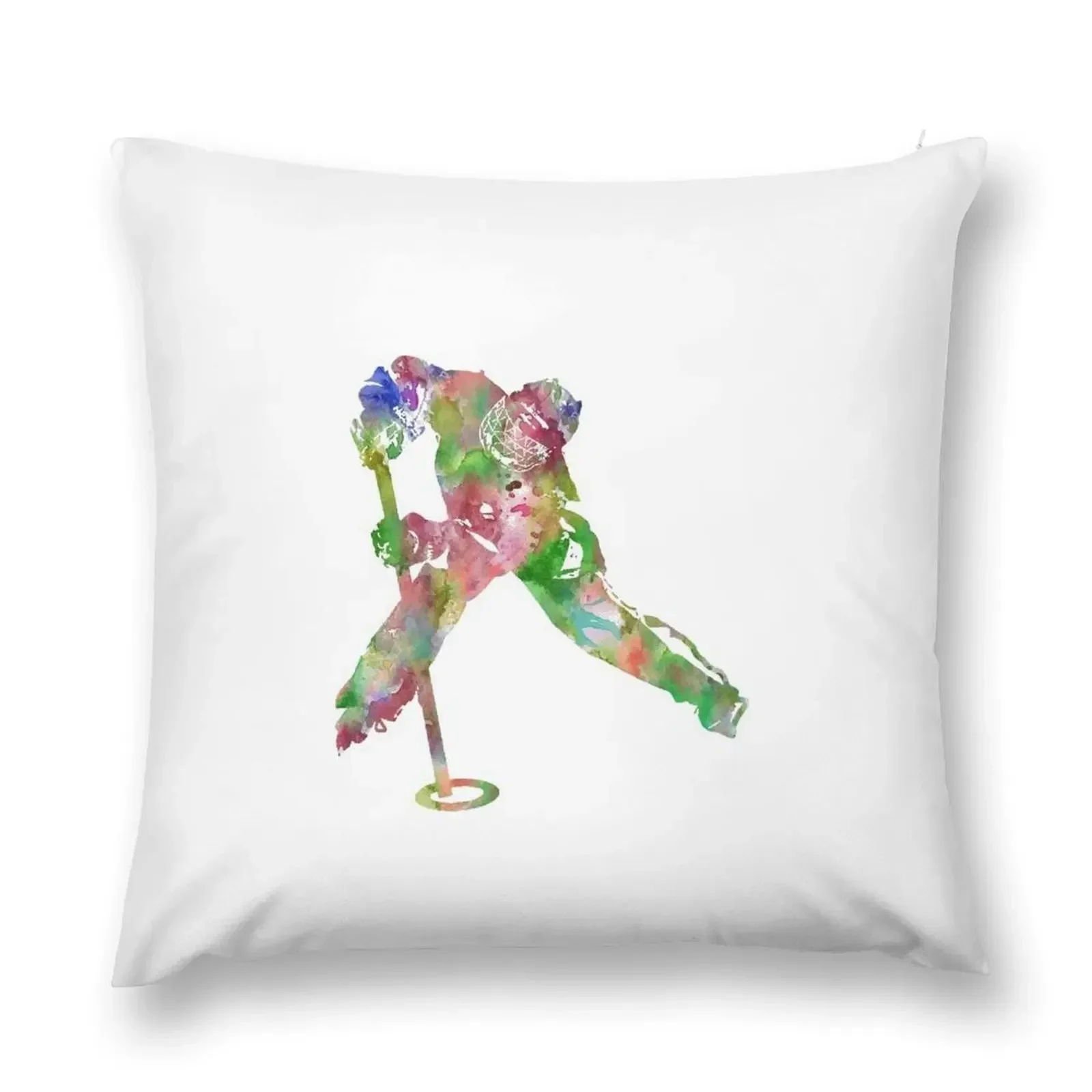 

Ringette player, ringette, Throw Pillow Decorative Cushions For Living Room Pillowcases Bed Cushions pillow