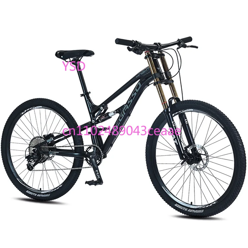 27,5 Zoll Softtail Mountainbike aus Aluminiumlegierung für Erwachsene, Downhill-Mountainbike mit Stoßdämpfung