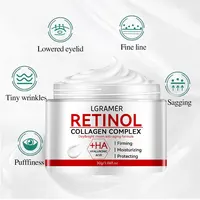 Rétinol Lifting raffermissant crème pour le visage collagène rides lisses hydratant pour la peau du visage estompe les ridules éclaircir les soins de la peau cosmétiques 6