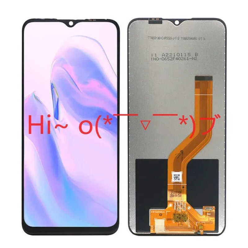 

6,5-дюймовый ЖК-дисплей с сенсорным экраном и дигитайзером в сборе, черный, для Blackview A70