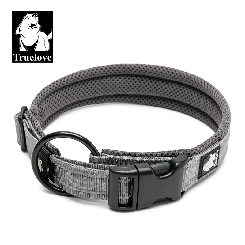 Truelove Dog Collar Dog Accessories Personalized Sublimation Breathable Pet Products Reflective Tactical Collar TLC5011