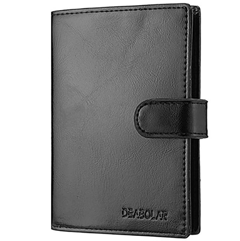 

Новый Бумажник для паспорта для мужчин многофункциональный для размещения нескольких отделений для кредитных карт мужской бумажник