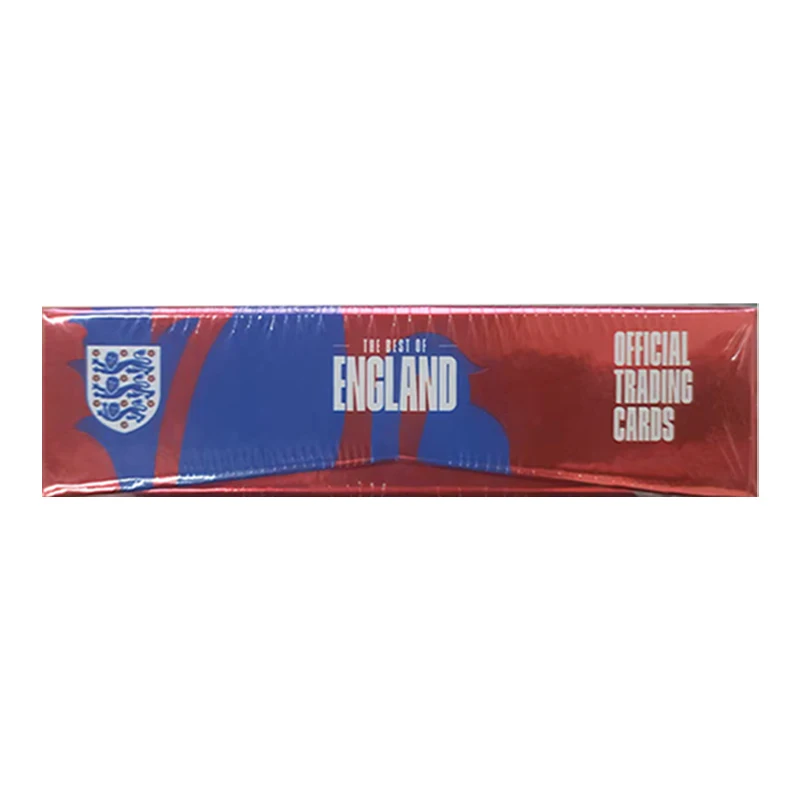 بانيني أفضل ما في إنجلترا صندوق بطاقات التداول الرسمية 52 قطعة/صندوق ديفيد بيكهام مايكل جيمس أوين توقيع لعبة جمع بطاقات
