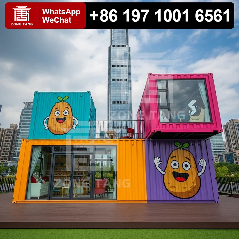 

Creative Container Home Mobile House Prefab Shipping Container Homes Fast Installation Tiny Container Houses Construction DIY