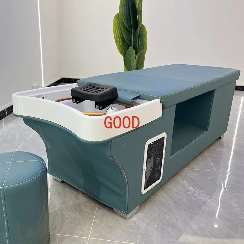 

Thai barber shop hair treatment massage shampoo bed