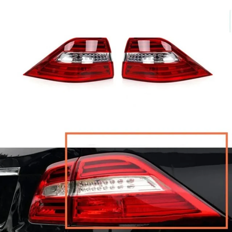 Auto High Quality Tail Light Rear Tail Light Assembly For Mercedes Benz W166 M Class ML300 ML550 12-15 Replacement Parts