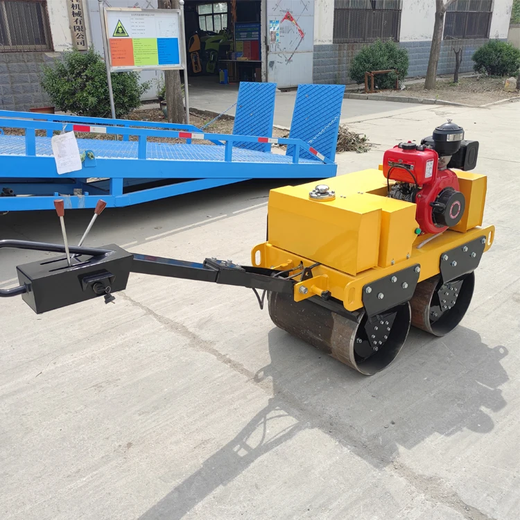 Roller Walking 1 Ton 2 Tons 3 Tons Single and Double Steel Wheel Vibration Compacting Seat Driving Roller