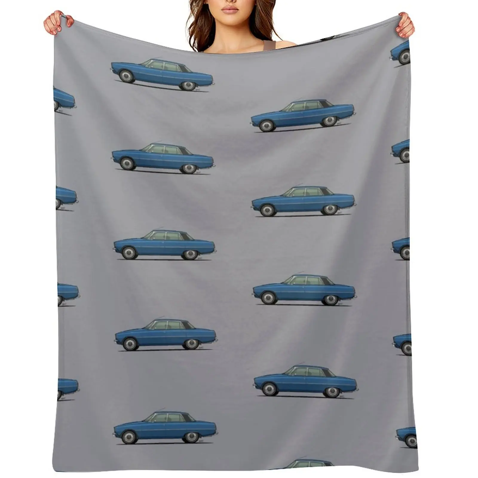 

Rover P6 Single Illustration Throw Blanket Personalized Gift Sofa Quilt Thin Cute Plaid Blankets
