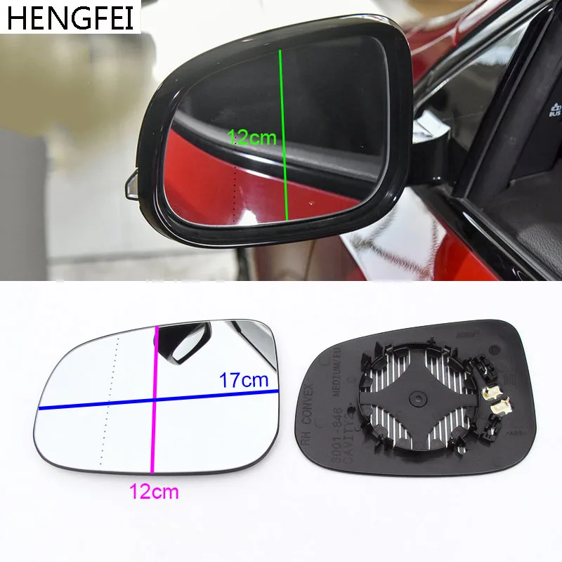 Accessories For Car Volvo S80 S80L S40 S60 V60 C30 C70 V40 Rearview Mirror Glass Lens