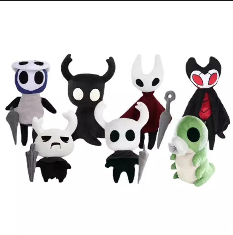 AUF LAGER 25cm Hot Spiel Hollow Knight Geist Plüsch Spielzeug Plüsch Kuscheltiere Puppe Cosplay Puppe Kinder Spielzeug Geburtstag Weihnachten geschenk