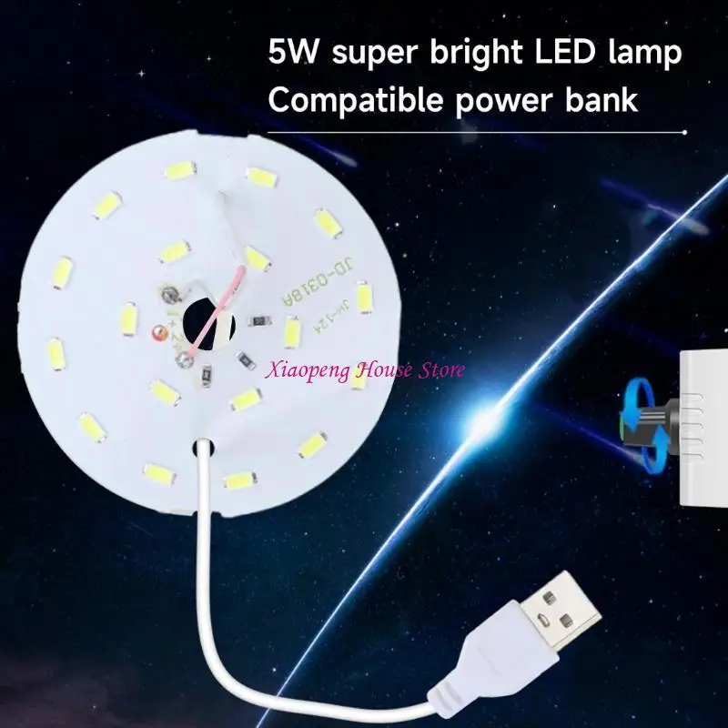 Panneau lumière LED rond réglable Light 5V USB DIY MAIN ARTICLE 77JC