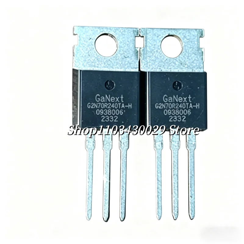 10Pcs New original G2N70R240TA-H 700V 240mΩ GaN FET TO-220, compatible with silicon MOSFET drivers