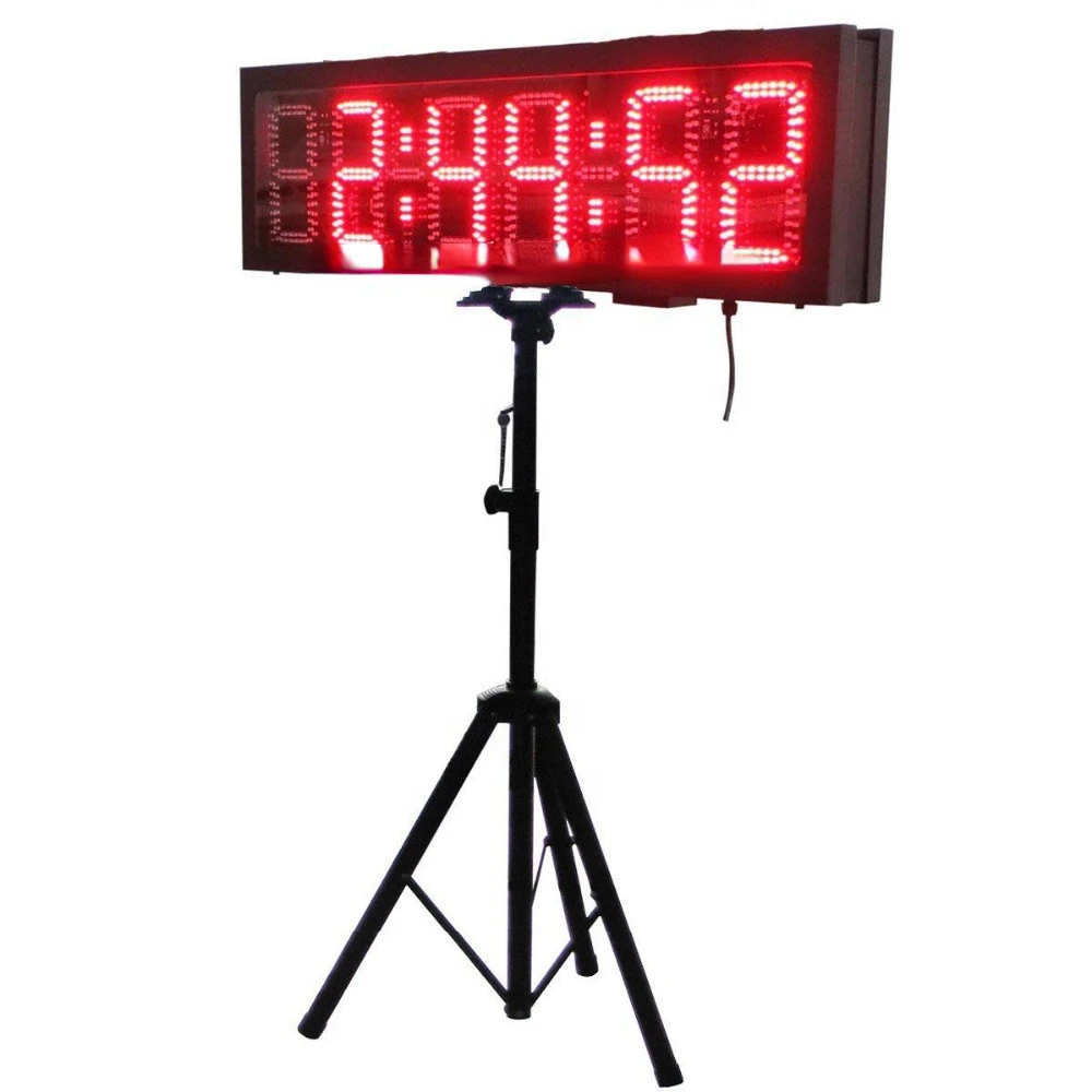 Large Light Emitting Diode Competition Clock Competition Timer