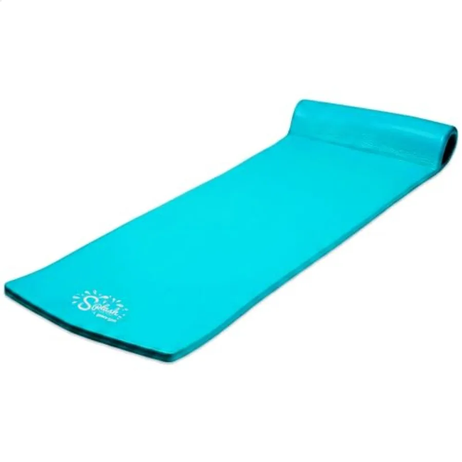 Foam Swimming Pool Float for Outdoor Relaxation, Blue, Lightweight and Durable