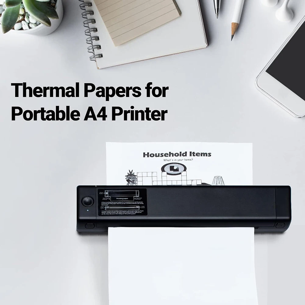 

100/200 Sheets A4 Thermal Paper Folding Continuous Printing Paper Auto Recognition Official Thermal Paper