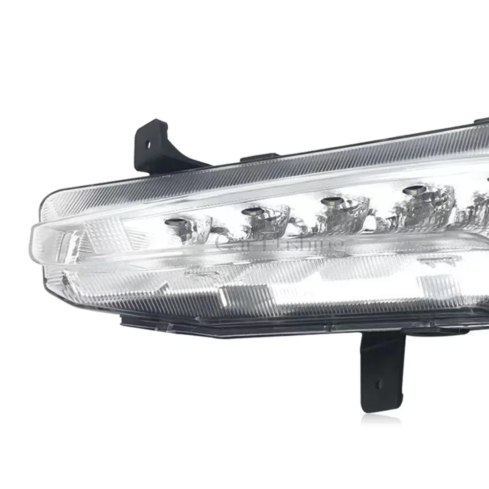 Luz antiniebla LED para parachoques delantero de coche, lámpara de circulación diurna DRL para Chevrolet Malibu XL 2016 2017 2018, luz antiniebla