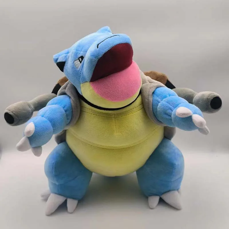 

Аниме Pokemon аниме Blastoise плюшевые игрушки Squirtle Blastoise мягкая кукла Kawaii Пикачу Чаризард плюшевые игрушки подарок на Рождество и день рождения